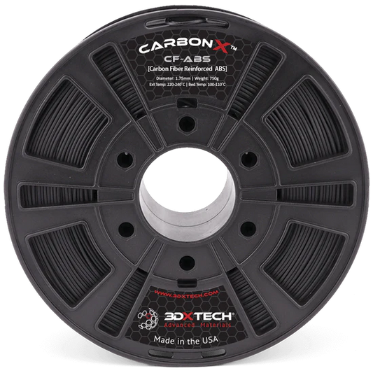 3DXTECH  CarbonX ABS+CF Black 1.75mm, 750g