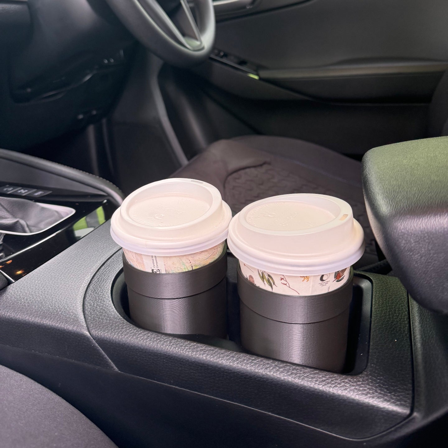 Mazda BT50 and Isuzu DMAX 2020 to 2024 Console Insert / Cup Adapter