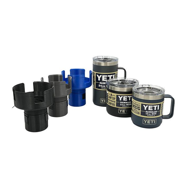 Expandable Car Cup Holder / Adapter (Adjustable) - Suitable for Yeti Rambler Mugs