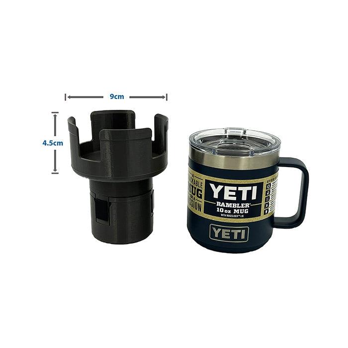Expandable Car Cup Holder / Adapter (Adjustable) - Suitable for Yeti Rambler Mugs