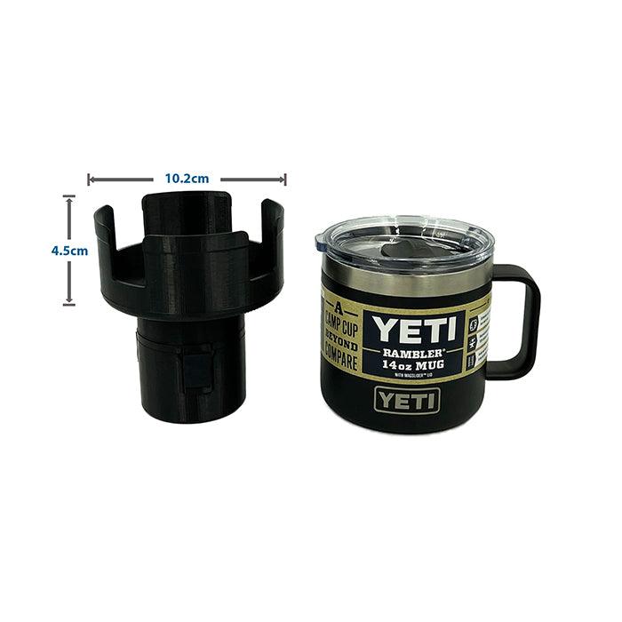 Expandable Car Cup Holder / Adapter (Adjustable) - Suitable for Yeti Rambler Mugs