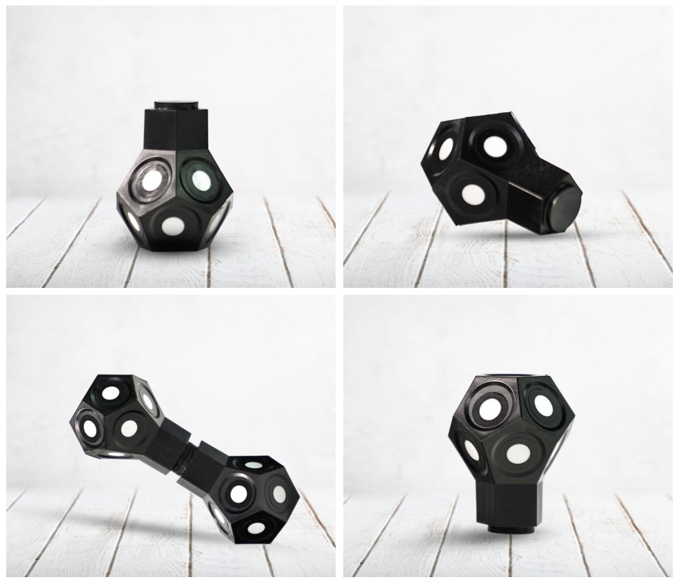 AESUB 3D Scanning Dice 12 Pack - Magnetic