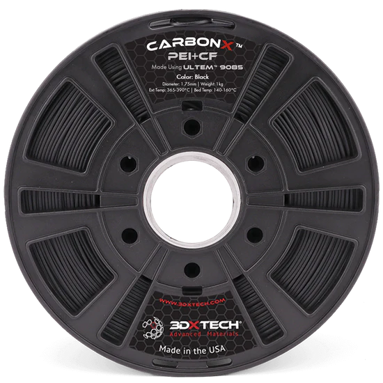 3DXTECH CARBONX ULTEM PEI 9085+CF Black 1.75mm, 500g