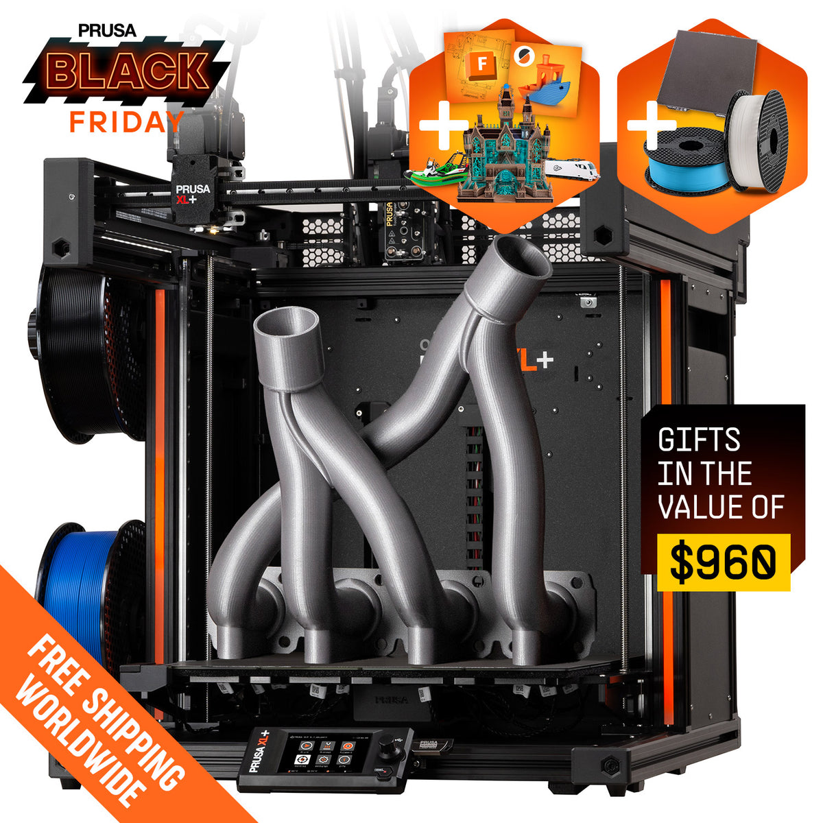 Prusa XL+ Dual-Head - Black Friday Special