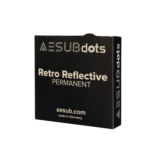 AESUB 3D Scanning Dots - Retro Reflective 3mm Permanent