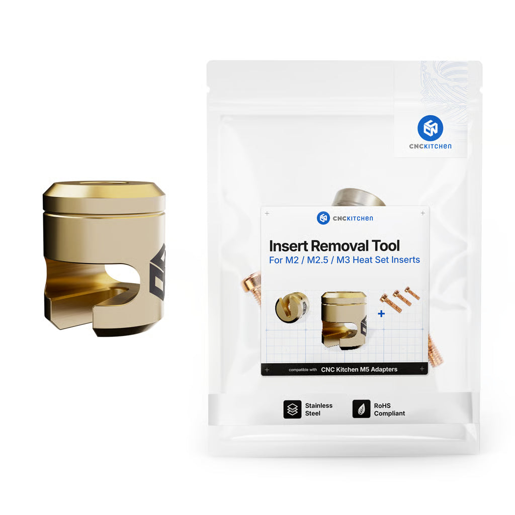 Insert Removal Tool V2 for M2, M2.5 & M3