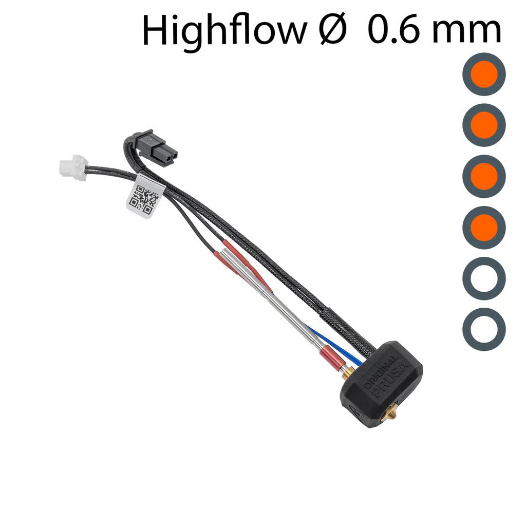 Prusa - Nextruder Hotend brass High Flow - 0.60 mm