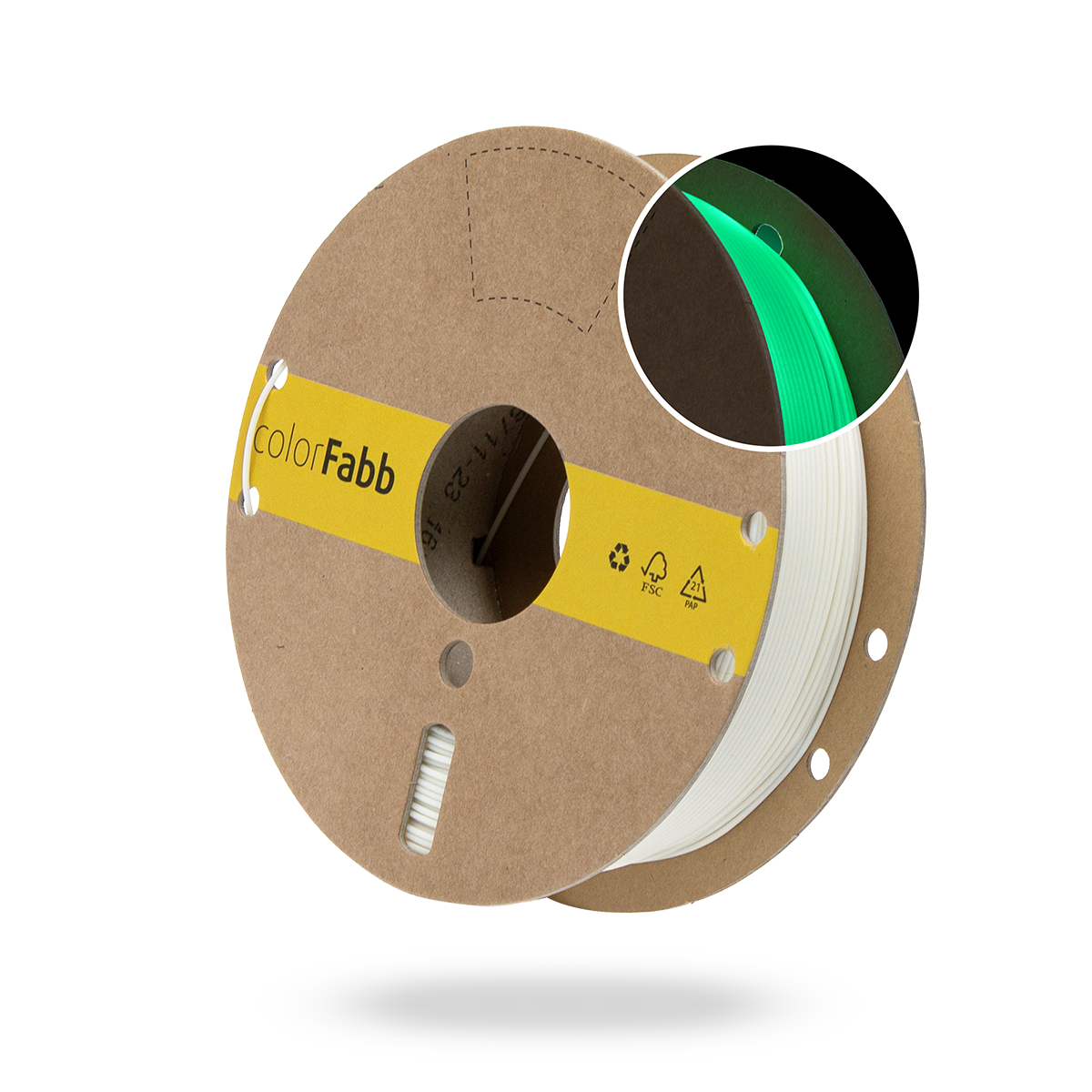 ColorFabb GlowFill 750g 1.75mm