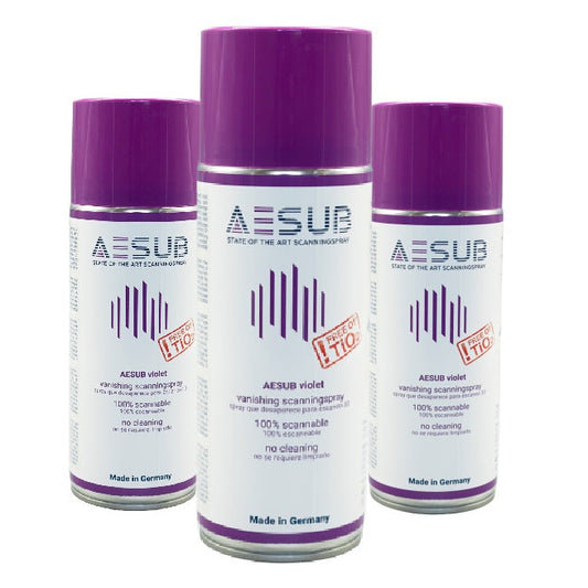 AESUB 3D Scanning Spray - 3 Can Pack - AESUB Violet